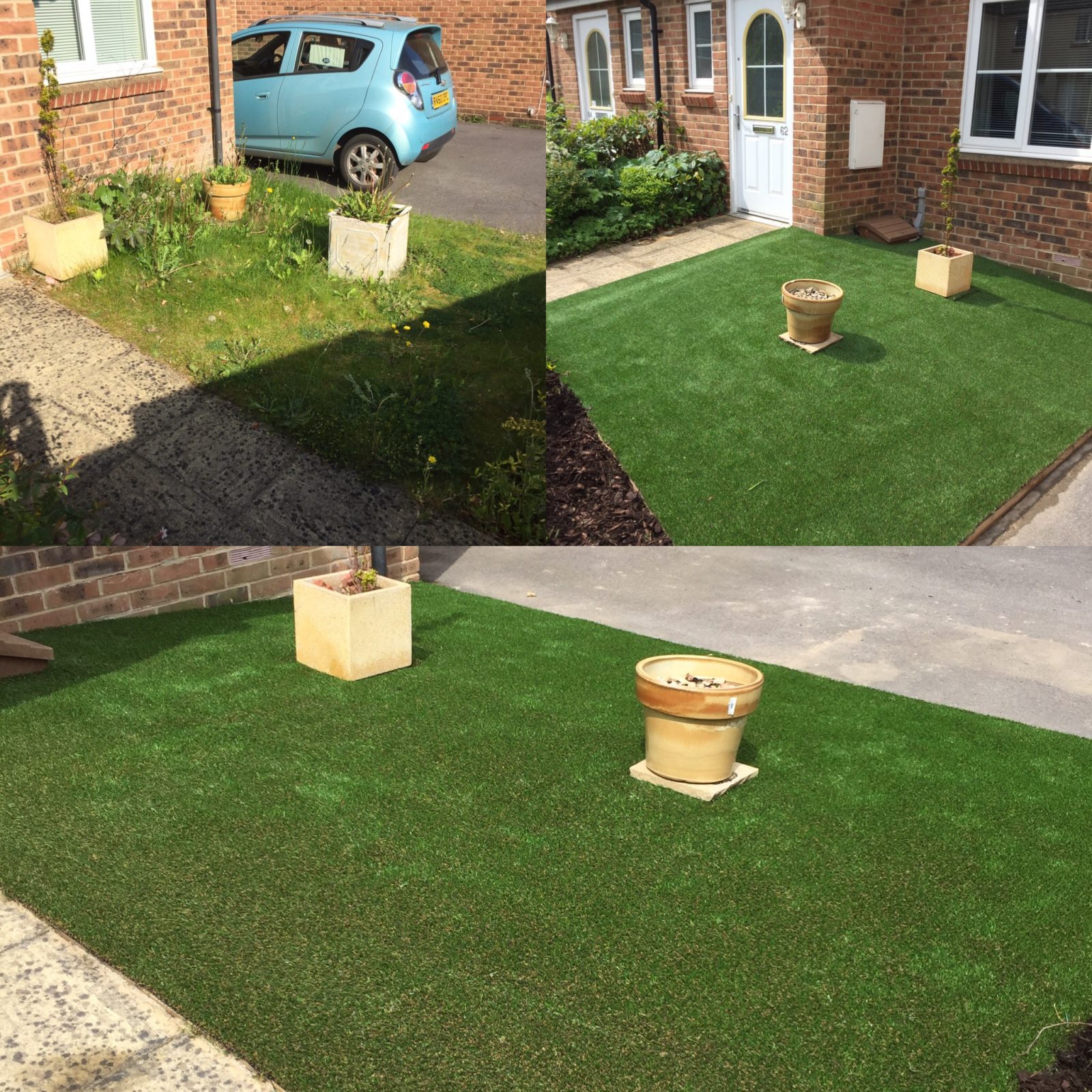 Image of a garden in Winnersh before and after